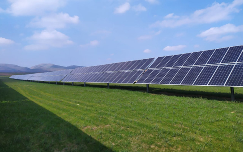 Central asia grassland photovoltaic support project