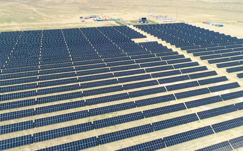 Central asia photovoltaic bracket project